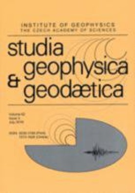 STUDIA GEOPHYSICA ET GEODAETICA