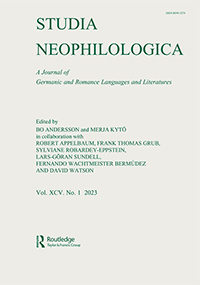 STUDIA NEOPHILOLOGICA