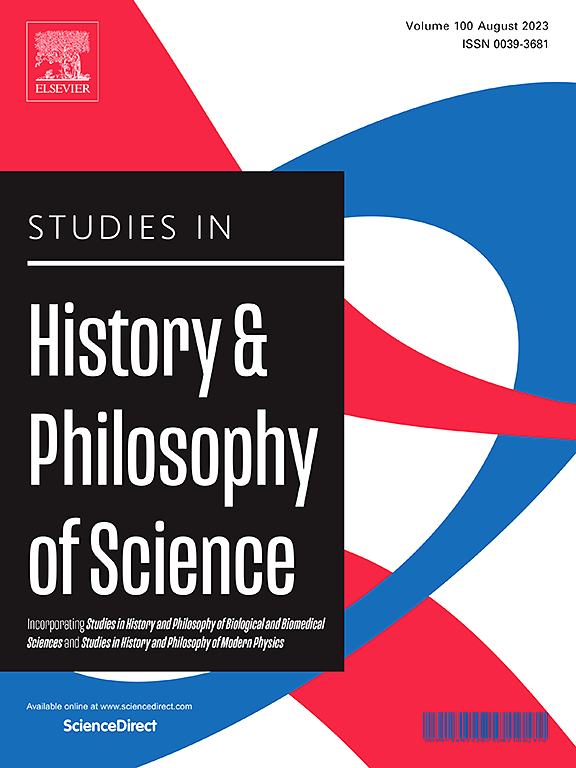 STUDIES IN HISTORY AND PHILOSOPHY OF SCIENCE