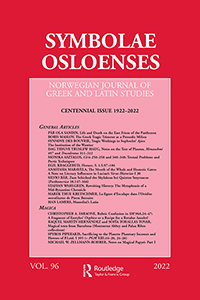 SYMBOLAE OSLOENSES