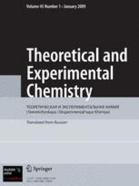 THEORETICAL AND EXPERIMENTAL CHEMISTRY