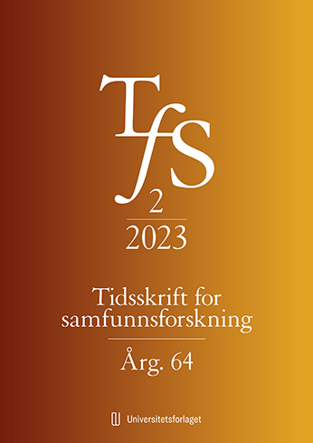 TIDSSKRIFT FOR SAMFUNNSFORSKNING