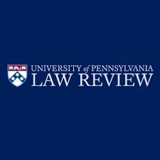 UNIVERSITY OF PENNSYLVANIA LAW REVIEW