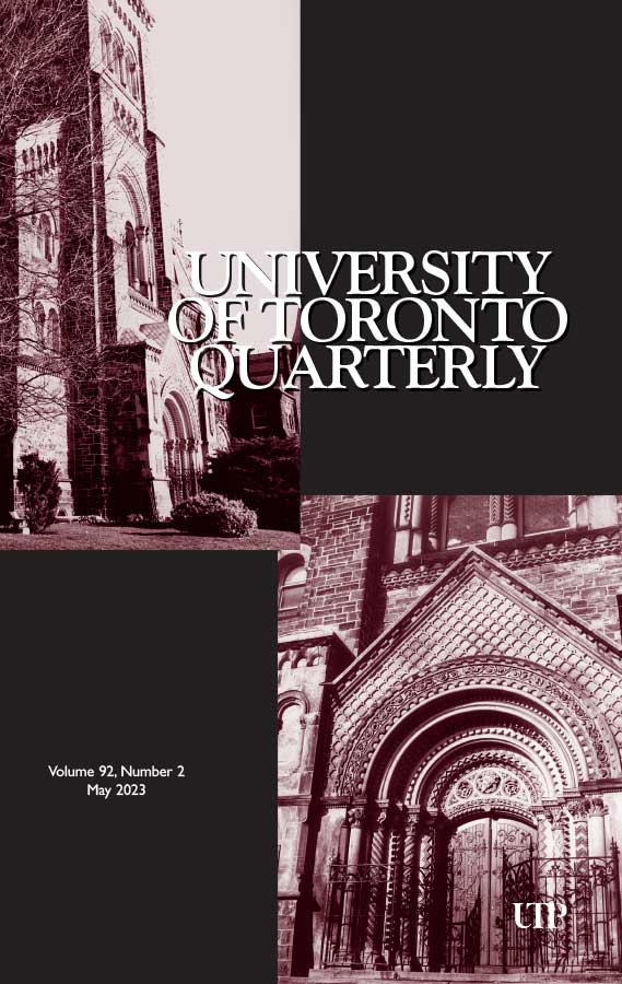 UNIVERSITY OF TORONTO QUARTERLY