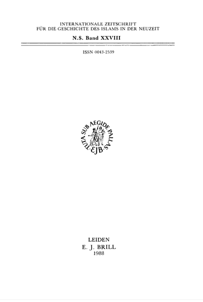 WELT DES ISLAMS