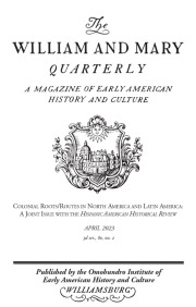 WILLIAM AND MARY QUARTERLY