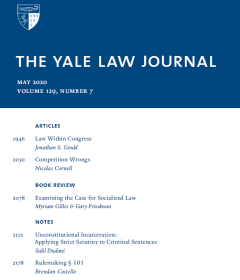 YALE LAW JOURNAL