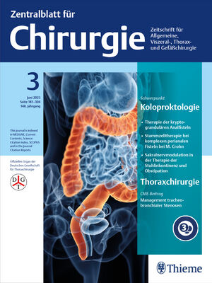 ZENTRALBLATT FUR CHIRURGIE