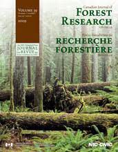 CANADIAN JOURNAL OF FOREST RESEARCH