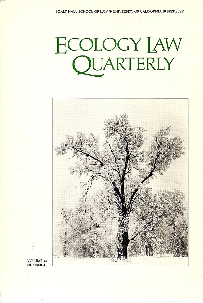 ECOLOGY LAW QUARTERLY