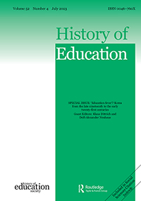 HISTORY OF EDUCATION