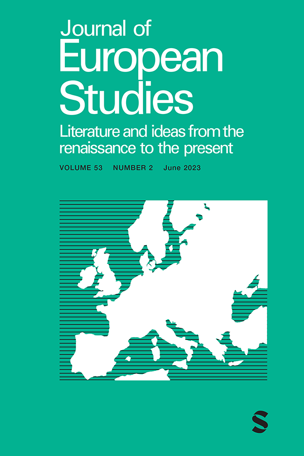 JOURNAL OF EUROPEAN STUDIES