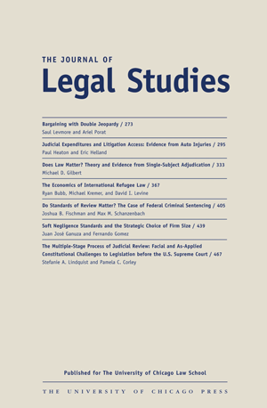 JOURNAL OF LEGAL STUDIES