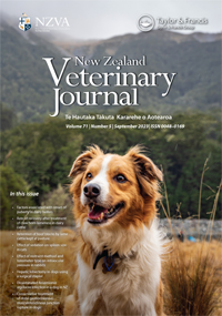 NEW ZEALAND VETERINARY JOURNAL