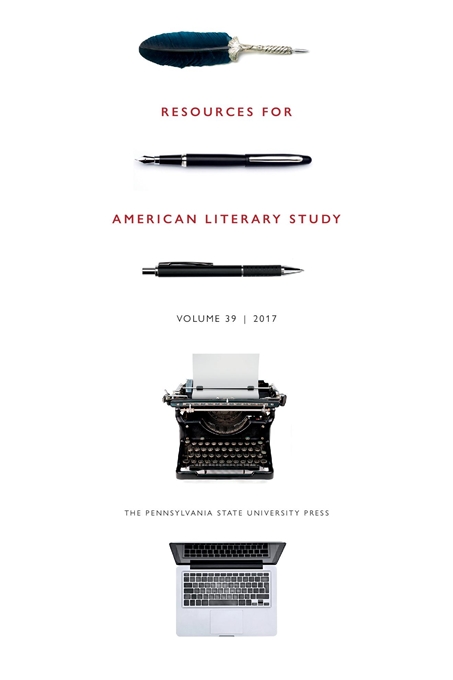 RESOURCES FOR AMERICAN LITERARY STUDY