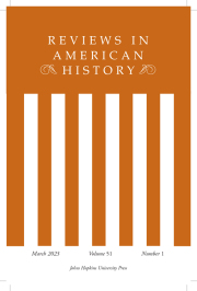 REVIEWS IN AMERICAN HISTORY