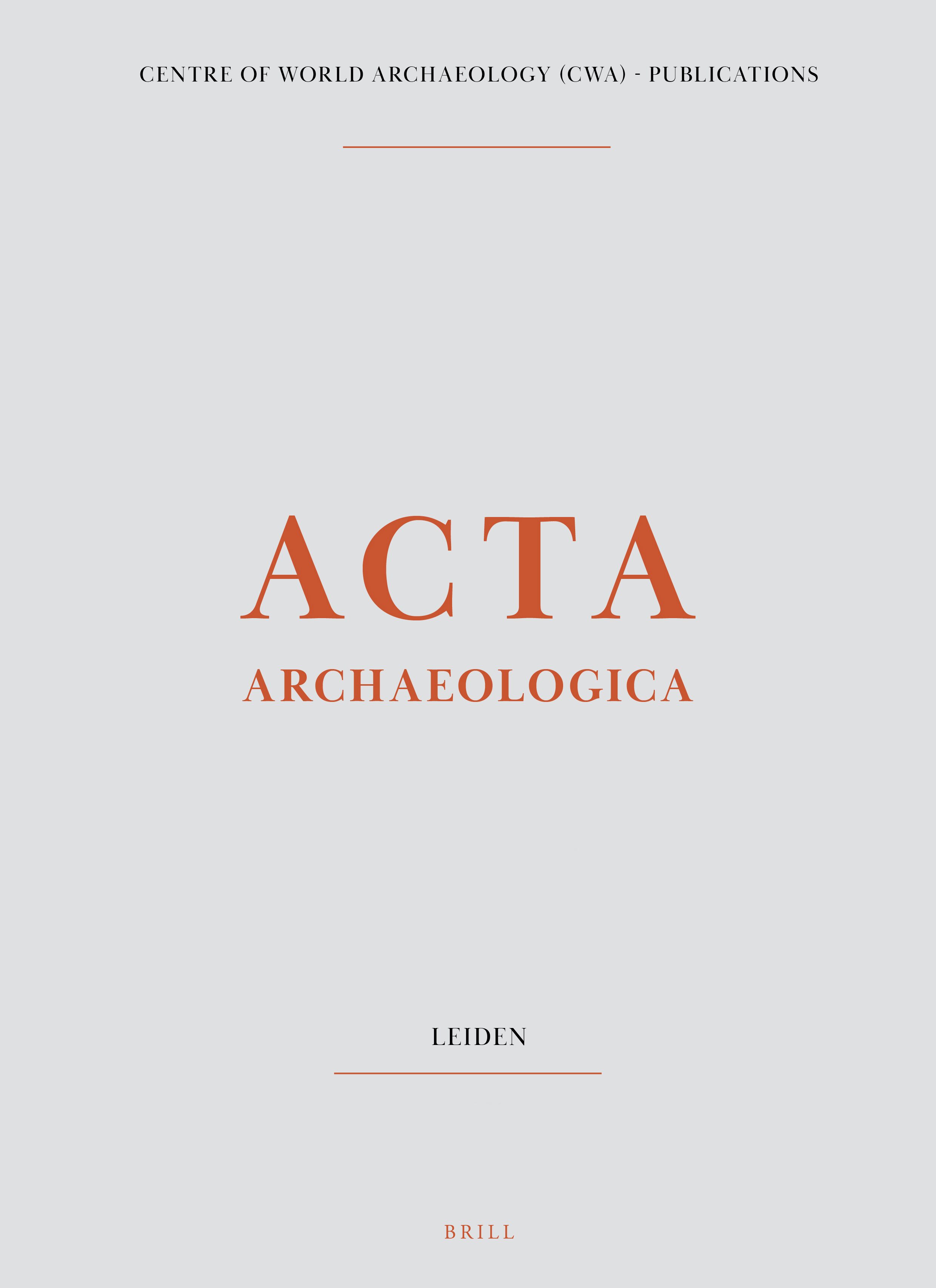 ACTA ARCHAEOLOGICA