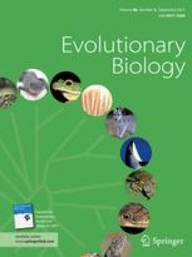 EVOLUTIONARY BIOLOGY