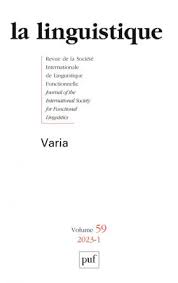 LINGUISTIQUE