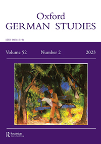 OXFORD GERMAN STUDIES