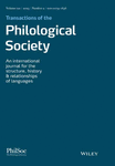 TRANSACTIONS OF THE PHILOLOGICAL SOCIETY