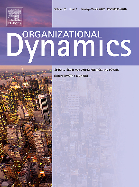 ORGANIZATIONAL DYNAMICS