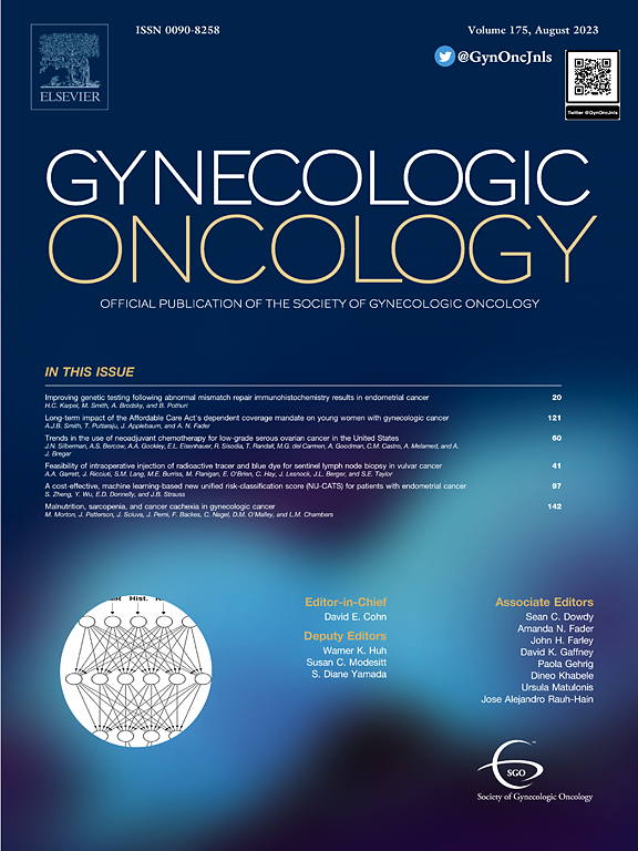GYNECOLOGIC ONCOLOGY