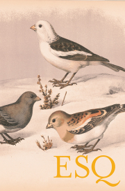 ESQ-A JOURNAL OF NINETEENTH-CENTURY AMERICAN LITERATURE AND CULTURE