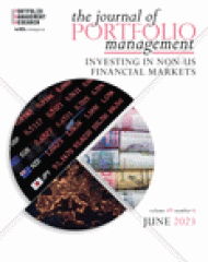 JOURNAL OF PORTFOLIO MANAGEMENT