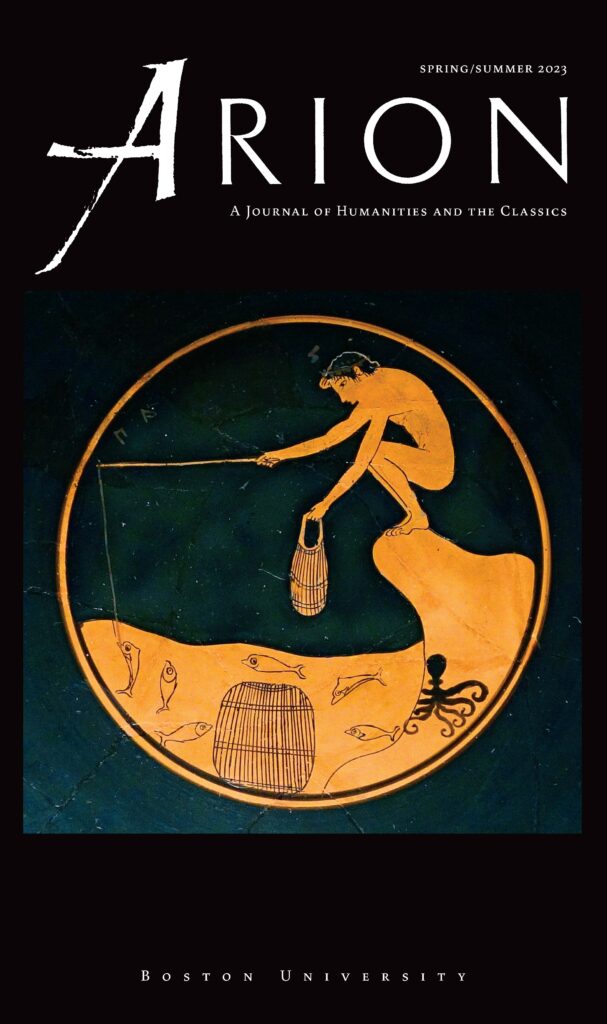 ARION-A JOURNAL OF HUMANITIES AND THE CLASSICS