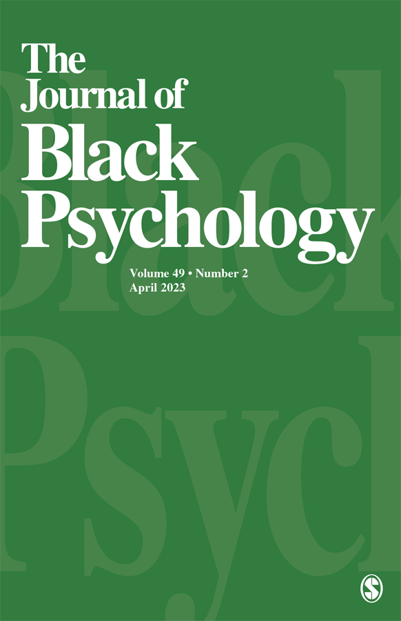 JOURNAL OF BLACK PSYCHOLOGY