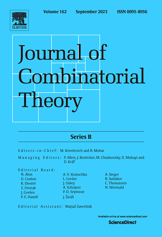 JOURNAL OF COMBINATORIAL THEORY SERIES B