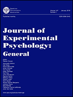 JOURNAL OF EXPERIMENTAL PSYCHOLOGY-GENERAL