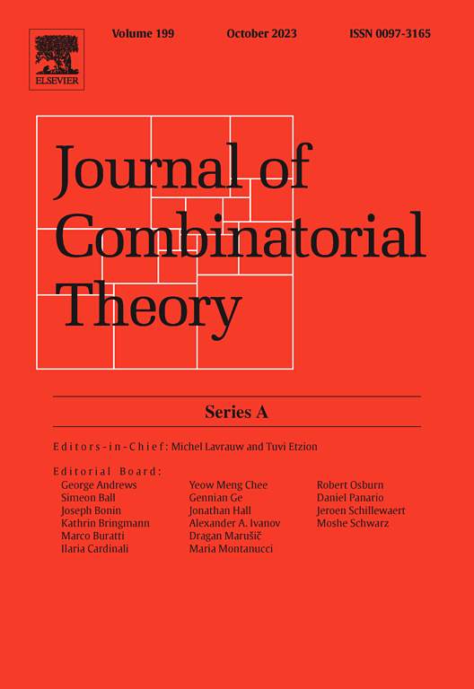 JOURNAL OF COMBINATORIAL THEORY SERIES A
