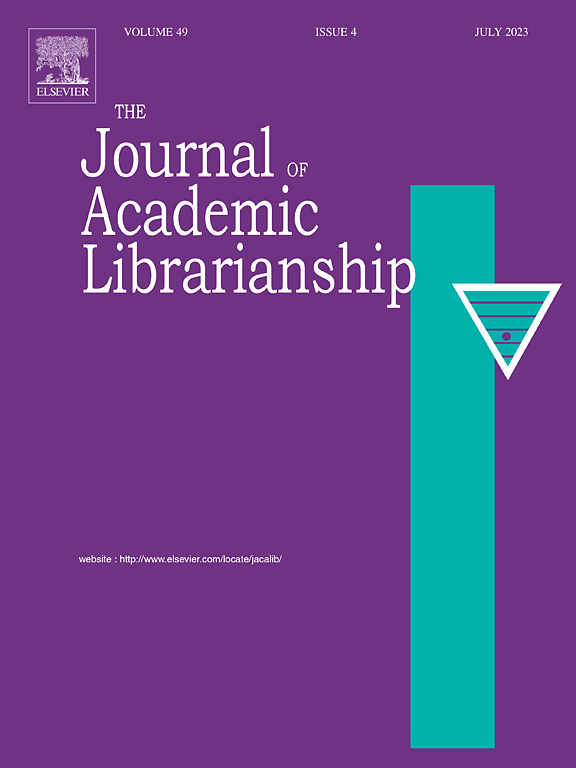 JOURNAL OF ACADEMIC LIBRARIANSHIP