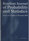 BRAZILIAN JOURNAL OF PROBABILITY AND STATISTICS