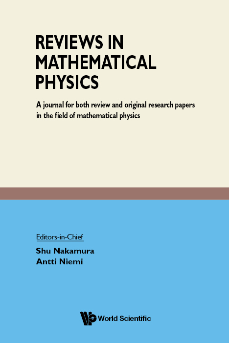 REVIEWS IN MATHEMATICAL PHYSICS