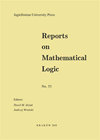REPORTS ON MATHEMATICAL LOGIC