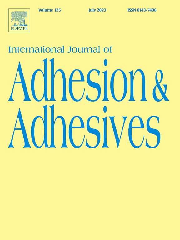 INTERNATIONAL JOURNAL OF ADHESION AND ADHESIVES