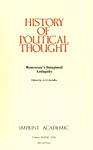 HISTORY OF POLITICAL THOUGHT