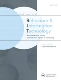 BEHAVIOUR & INFORMATION TECHNOLOGY