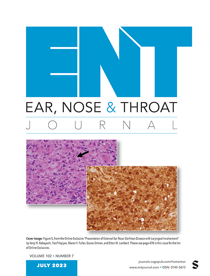 ENT-EAR NOSE & THROAT JOURNAL
