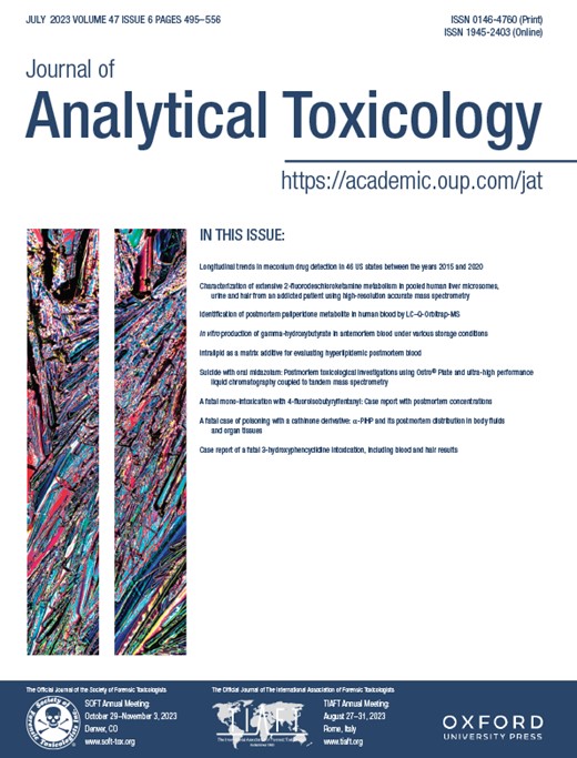 JOURNAL OF ANALYTICAL TOXICOLOGY
