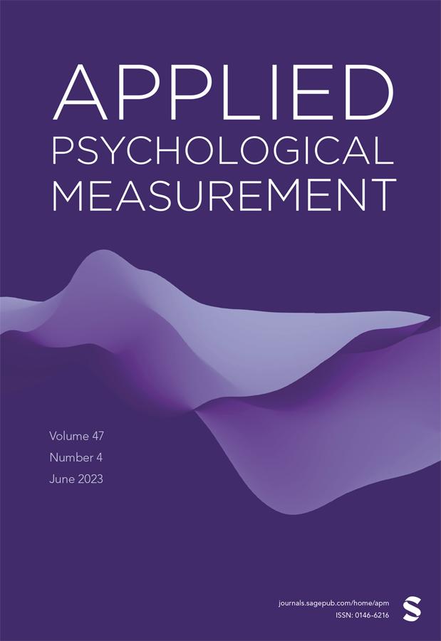 APPLIED PSYCHOLOGICAL MEASUREMENT