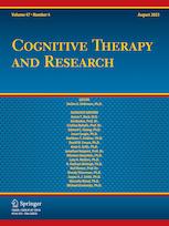 COGNITIVE THERAPY AND RESEARCH