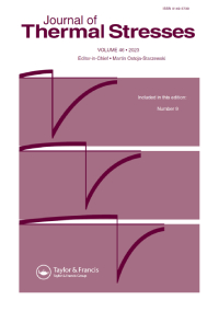 JOURNAL OF THERMAL STRESSES