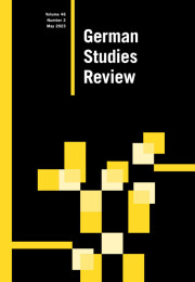 GERMAN STUDIES REVIEW