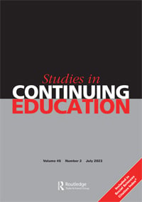 STUDIES IN CONTINUING EDUCATION