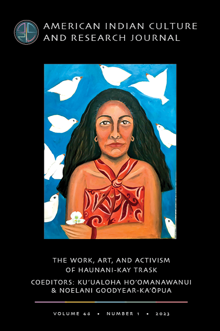 AMERICAN INDIAN CULTURE AND RESEARCH JOURNAL