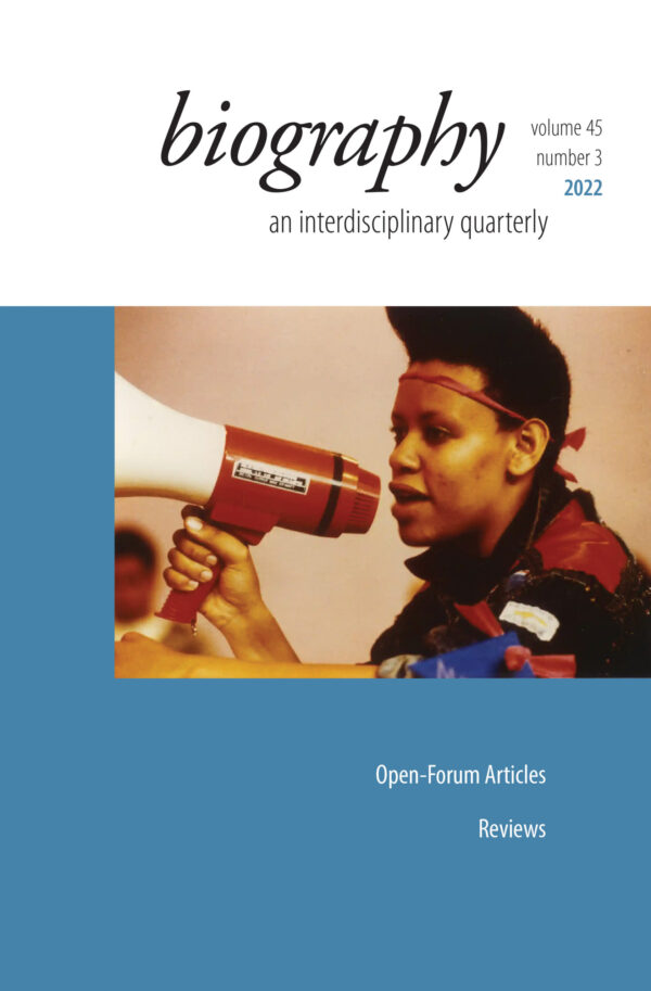 BIOGRAPHY-AN INTERDISCIPLINARY QUARTERLY